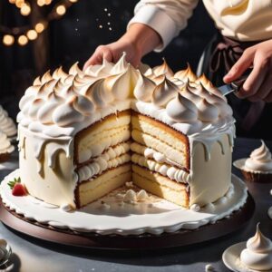 Jak przechowywać pokrojony bezowy tort