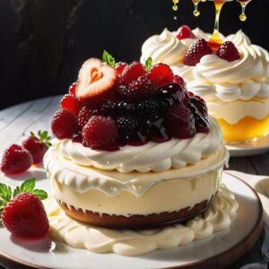 Krok po kroku mascarpone i galaretka