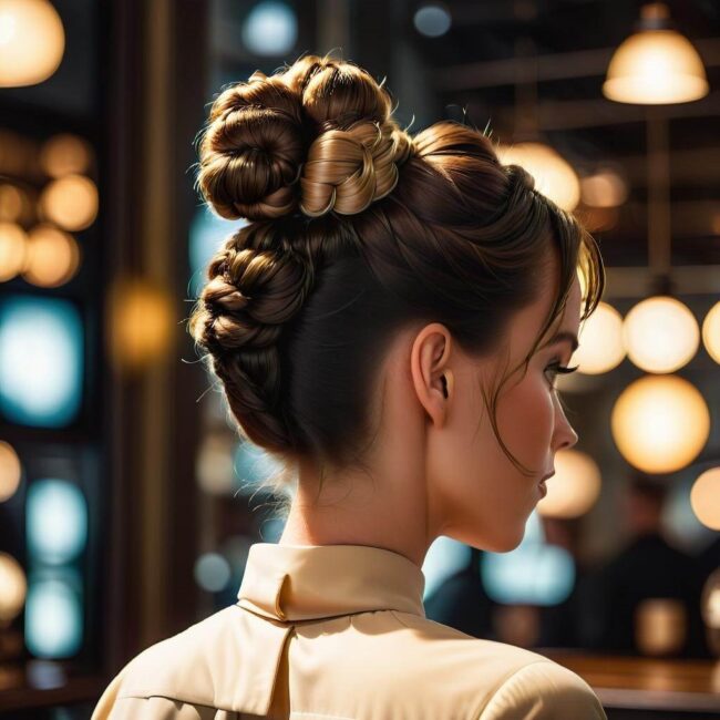 Luźny kok na codzień – szybka stylizacja