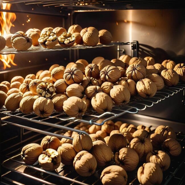 Przepis na suszenie orzechów w piekarniku