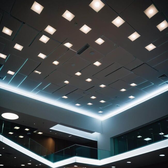 Sufit podwieszany L a akustyka pomieszczenia