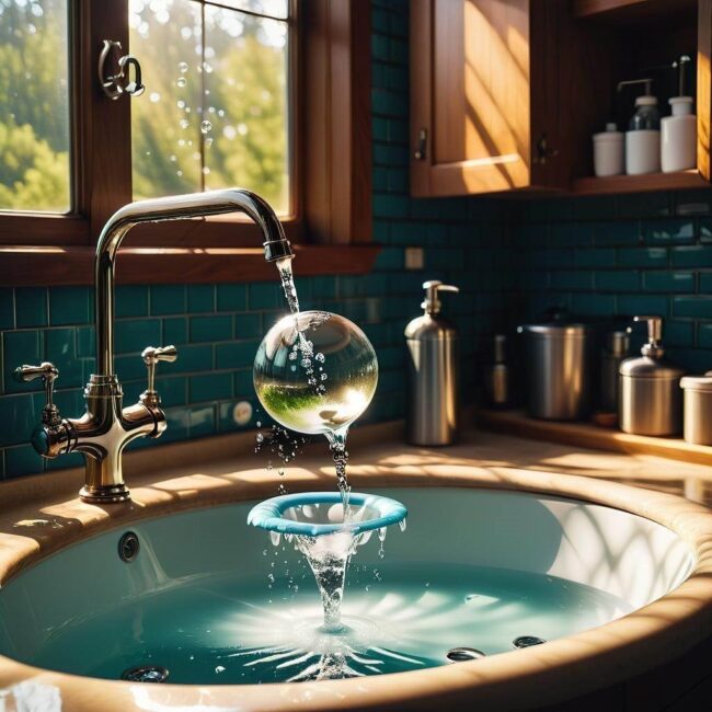 Zlew wydaje dźwięki po spuszczeniu wody