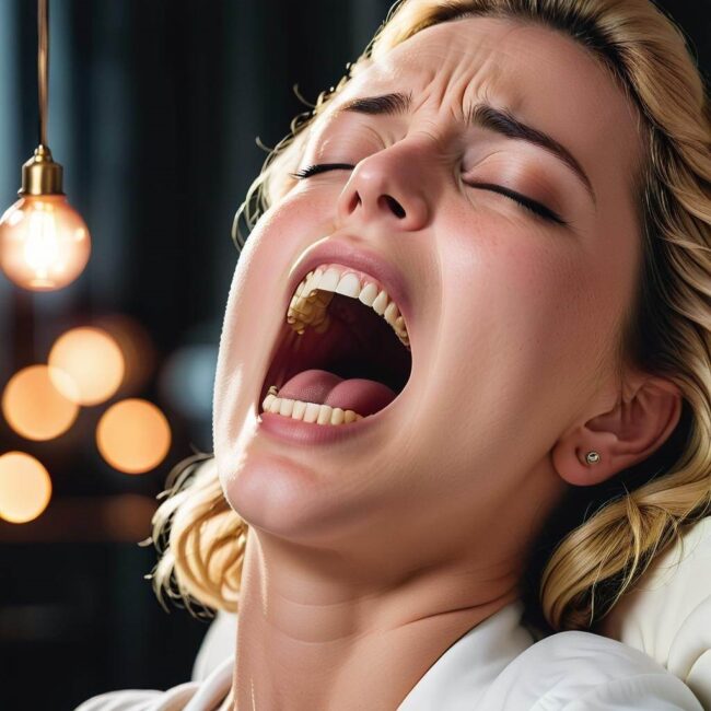 Związki między bólem krtani a ziewaniem